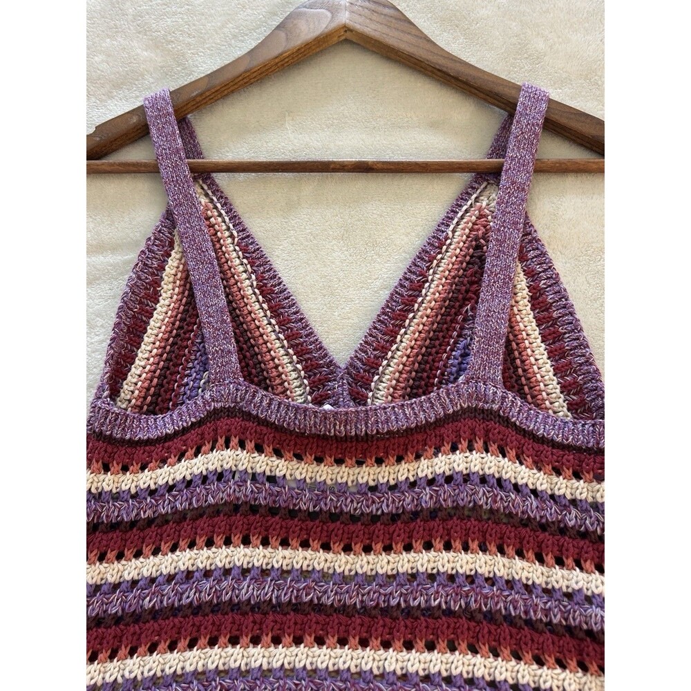 Primark Rita Ora Shirt Small Crochet Hippie Festival Handmade Y2k Style Hippie - Picture 8 of 10